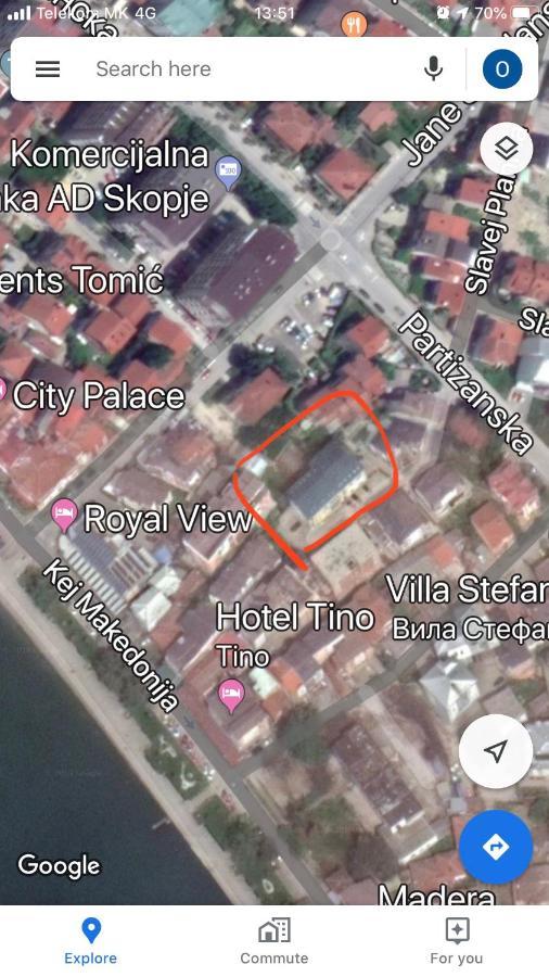Ohrid Apartment Deep Blue Lake Esterno foto